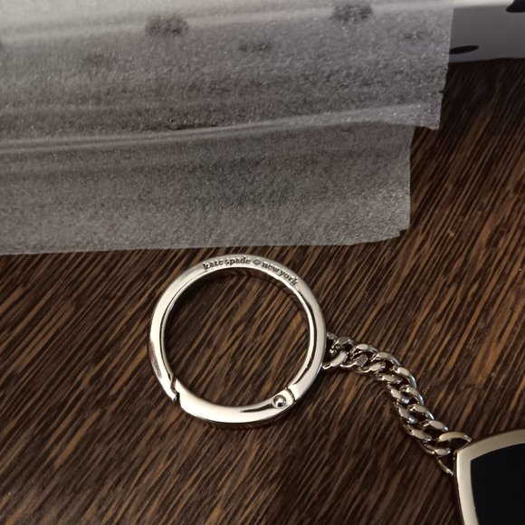 KATE SPADE CARD HOLDER N  DOUBLE FACED KEYCHAIN - Picture 7 of 10